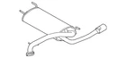Genuine Mazda Exhaust Muffler L520-40-100B New. Price: $686.57.