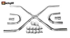 Emusa Universal 2.5" Exhaust Builder X-pipe Tubing Kit Ss T304 Ls Engine Swap New. Price: $169.98.