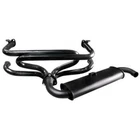 Empi 3312 Black 1-1/2" Single Muffler Exhaust System 1600CC Vw Bug/ghia New. Price: $263.94.