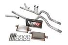 Dual Exhaust Kit 2.5" Flowmaster Fx Corner Exit Sw Tips 73-79 Ford F-series New. Price: $379.99.