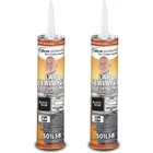 Dicor 501LSB-1 Qty. 2, Self-leveling Lap Sealant, Black, 10.3 Oz Tube New. Price: $27.50.