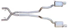 Pypes Performance Exhaust SFM68 Cat Back System Fits 05-10 Mustang New. Price: $649.79.