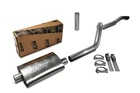 84-01 Jeep Cherokee Xj 4.0L 2.5" Aluminized Exhaust Kit Borla Stainless Muffler New. Price: $239.98.