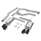Dc Sports Black Finish Stainless Cat Back Quad Exit Exhaust For 18+ Honda Accord New. Price: $1311.00.