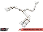 Awe Tuning Track Edition Exhaust With 102MM Chrome Silver Tips For Audi 8V S3 New. Price: $1363.16.