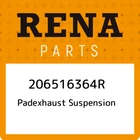 Renault Padexhaust Suspension 206516364R, New Genuine Oem Part. Price: $16.07.