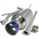 Spec-d Tuning Burnt Tip Catback Exhaust Muffler Compatible With 1998-2002 Hon... New. Price: $289.80.