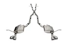 Corsa Xtreme 2.5" Cat-back Dual Exit Polish Tips Fits 11-21 Jeep Grand Cherokee New. Price: $2469.99.
