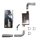 Direct Fit Jeep Wrangler 18-25 2.5" Single Exhaust Kit Magnaflow Rolled Edge Tip New. Price: $248.58.