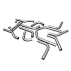Flowmaster 815937 Universal Stainless Steel U-fit Dual Exhaust Pipe Kit 3.0" Dia New. Price: $623.95.