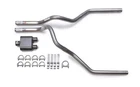 Ford F150 F250 98-06 Truck 2.5" Mandrel Dual Exhaust Kit Flowsound 1-CHAMBER New. Price: $151.99.