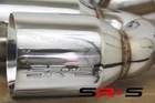 Srs Axleback Exhaust Muffler Polish 4" Tips Dw For Subaru Wrx Sti 15-21 New. Price: $307.30.