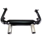 2 Tip Exhaust System, For Type Vw Engines, Raw Dunebuggy & New. Price: $189.99.
