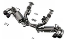 Borla C8 Atak Exhaust Carbon Fiber Tips Chevy Corvette 6.2 V8 W/afm & Npp Valves New. Price: $4997.99.