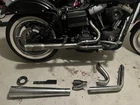 Vance & Hines 2 Into Exhaust System For Harley Davidson Twin Cam 99-17 Chrome Used. Price: $300.00.