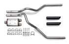 99-06 Chevy Silverado Truck Mandrel Dual Exhaust Magnaflow Muffler Black Tips New. Price: $361.99.
