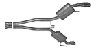 Gibson Performance 320002 Cat-back Dual Split Exhaust System Fits 10 Camaro New. Price: $752.65.