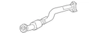 Genuine Honda Exhaust Intermediate Pipe 18210-TLA-A01 New. Price: $292.32.