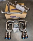 Invidia Twin Loop Titanium Tip Axle Back Exhaust+midpipe Resonator For Wrx 22-26 New. Price: $1435.99.