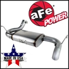 Afe Mach Force-xp 2.5" Axle-back Exhaust System Fits 12-18 Jeep Wrangler Jk 3.6L New. Price: $588.05.