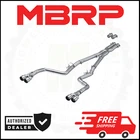 Mbrp 3" Dual Cat Back Exhaust Quad Tips Fits 15-21 Dodge Challenger 6.2L 6.4L New. Price: $784.99.
