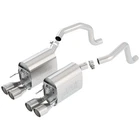 Borla 11811 S-type Stainless Axle Back Exhaust For 2009-2013 Corvette C6 6.2L V8 New. Price: $1899.99.
