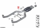 Genuine Bmw F01 F02 F07 F10 F11 Exhaust Pipes With Primary Silencer 18307646947 New. Price: $1288.49.