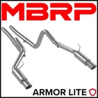 Mbrp S7270AL Armor Lite 3" Cat Back Exhaust Fits 2005-10 Ford Mustang GT500 5.4L New. Price: $549.99.