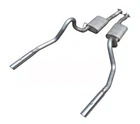 Pypes SFM27V 2.5" Dual Exit Cat Back Exhaust System For 99-04 Mustang Gt V8 New. Price: $577.54.