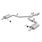 Magnaflow 75-79 Chevy Corvette V8 5.7L Dual Split Rear Exit Stainless Cat-back New. Price: $917.00.