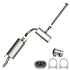 Stainless Steel Resonator Muffler Exhaust System With Hanger FITS:1997-99 Cabrio New. Price: $250.81.