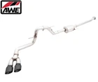 Awe 0FG Cat-back Exhaust W/ 4.5" Black Tips 21-25 Ford F-150 2.7L/3.5L/5.0L New. Price: $1345.00.
