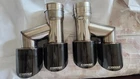 Corsa 4" Twin Exhaust Tip Kit Fits 2018-2023 Ford Mustang Gt 5.0L Inlet 3" New. Price: $399.99.