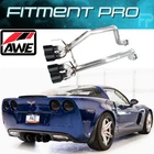 Awe Track Edition Axleback Exhaust Black For 06+ C6 Chevrolet Corvette Z06/ZR1 New. Price: $1145.00.