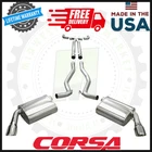 Corsa 2.5" Inlet 3.5" Outlet Cat-back Exhaust Fits 10-13 Camaro Ss New. Price: $2209.99.