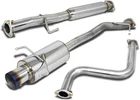 Stainless Steel Cat Back Exhaust System W/ 4" Muffler Tip For 90-93 Honda Accord New. Price: $198.23.