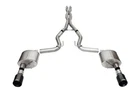 Corsa 2024-2025 Mustang Gt Xtreme Cat-back Ex.sys 3.0IN Dual Rear Exit 4.5IN Blk New. Price: $1849.99.