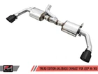 Awe Tread Edition Axle Back Dual Exhaust Black Tips For 2007-18 Wrangler Jk 3.6L New. Price: $975.00.