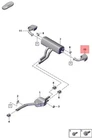 Genuine Porsche Cayenne 9YA Tailpipe Left Black 9Y0253823EA New. Price: $1091.54.