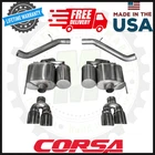 Corsa Axle-back Exhaust Polished Tips Fits 16 19 Cadillac Ats 3.6L V6 New. Price: $2299.99.