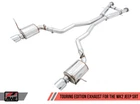 Awe Touring Edition Exhaust Chrome Silver Tips For 14-21 Jeep Grand Cherokee 6.4 New. Price: $2045.00.