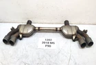 18-20 Oem Bmw F90 M5 Engine S63M Rear Exhaust Pipe Muffler W/ Tips Used. Price: $548.00.