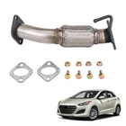 Stainless Steel Exhaust Front Pipe FIT:11-16 Hyundai Elantra 14-16KIA Forte 1.8L New. Price: $99.99.