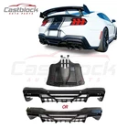 S650 2024 2025 Ford Mustang Ss Style Rear Kit Diffuser+under Tray New. Price: $550.00.