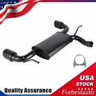 New Matte Dual Cat Back Exhaust System For 2007-2017 Jeep Wrangler Jk 2DR 4DR. Price: $187.00.