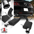 2PCS 3"OD Muffler Tip Axle Cat Back Exhaust System 13-14 Ford Mustang 5.0L New. Price: $184.85.