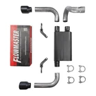 Direct Fit Jeep Wrangler 18-25 2.5" Dual Exhaust Kit Flowmaster 80 Series Blk New. Price: $376.95.