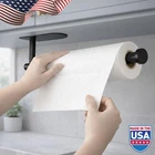 Paper Towel Holder Wall Mount SUS304 Stainless Steel Under Cabinet Black New. Price: $7.32.