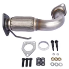 Stainless Steel Front Exhaust Pipe For Honda Accord 2.4L 2003-2007 18210-SDA-A01 New. Price: $47.00.