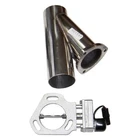 Pypes Single Electric Cut-out Kit Y-pipe 2.5" Diameter, B New. Price: $354.79.
